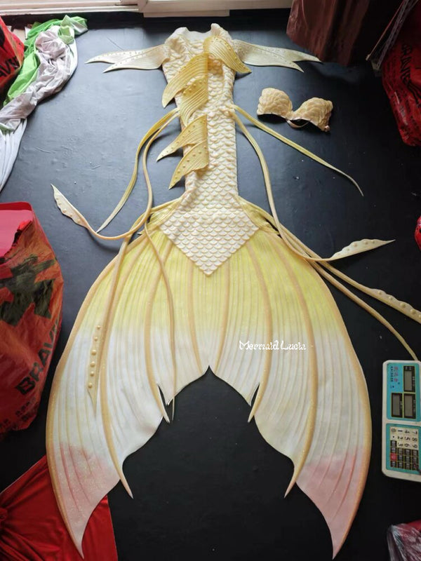 【IN STOCK】Clearance Ultralight Silicone Mermaid Merman Sample Tail 12
