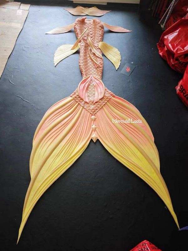 【IN STOCK】Clearance Ultralight Silicone Mermaid Merman Sample Tail 14