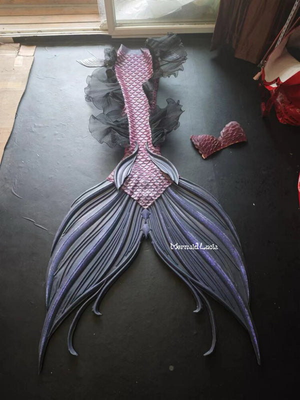 【IN STOCK】Clearance Ultralight Silicone Mermaid Merman Sample Tail 16