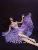 Mermaid Mystery Dreamy Pearlescent Water Dance Dress