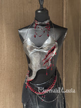 Aurora Embrace Silver Phantom Resin Top Costume Patent-Protected