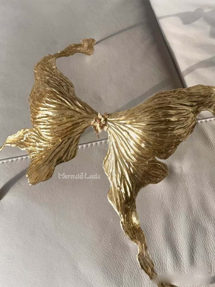 Gilded Luxury Regal Gold Bustier Resin Top Costume Patent-Protected