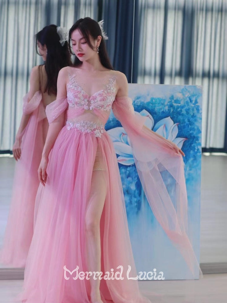 Mermaid Mystery Beautiful Girl Shui Bingyue Long Dress