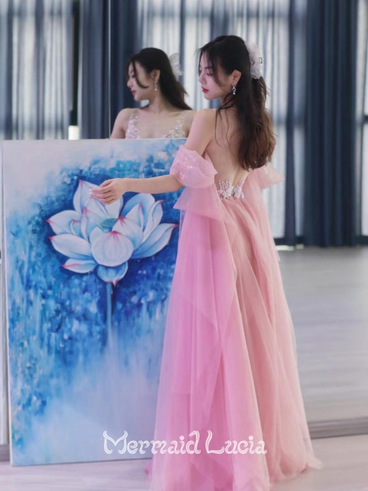 Mermaid Mystery Beautiful Girl Shui Bingyue Long Dress