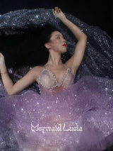 Mermaid Mystery Dreamy Pearlescent Water Dance Dress