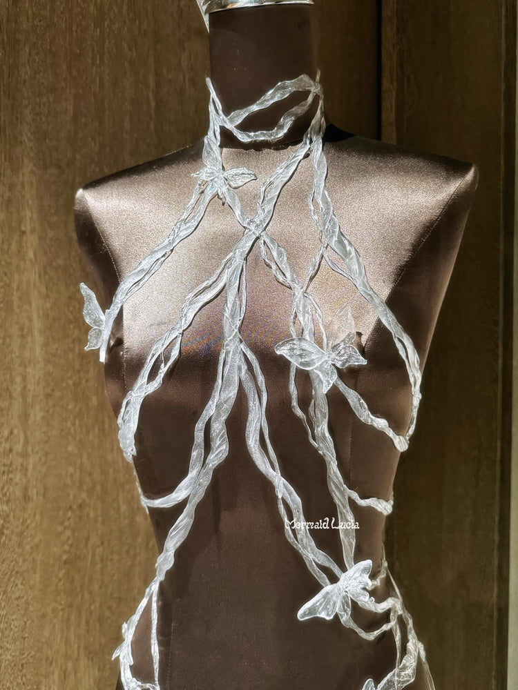 Butterfly Vines Resin Bodychain Cosplay Costume Patent-Protected