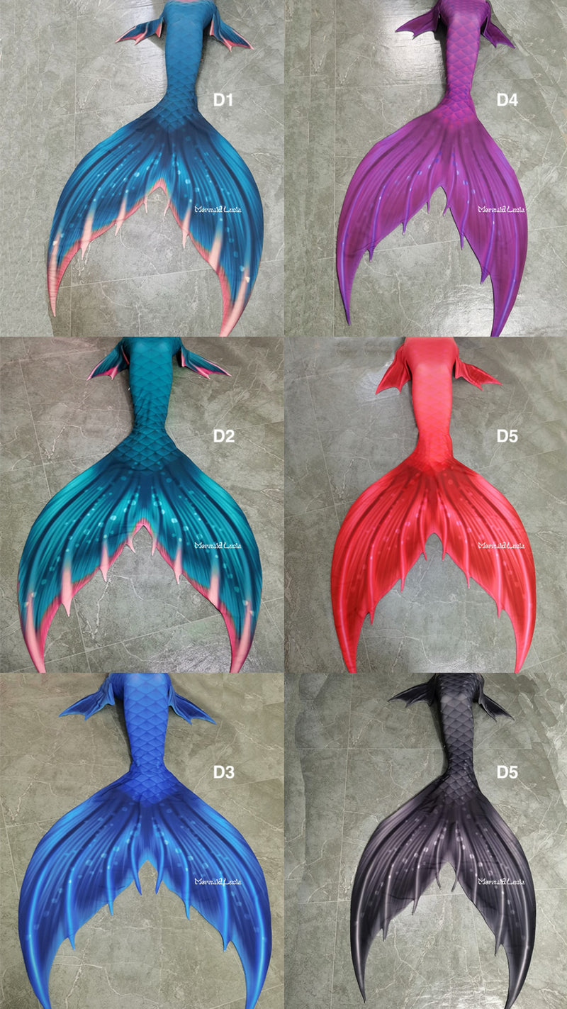 【IN STOCK】Special Clearance Fabric Mermaid Tails D4