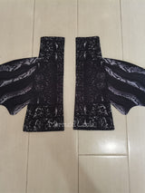 Crocodile pattern fabric fishtail Styx pattern suit
