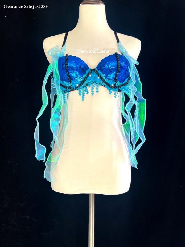 【IN STOCK】 Special Clearance Fabric Sequined Bra