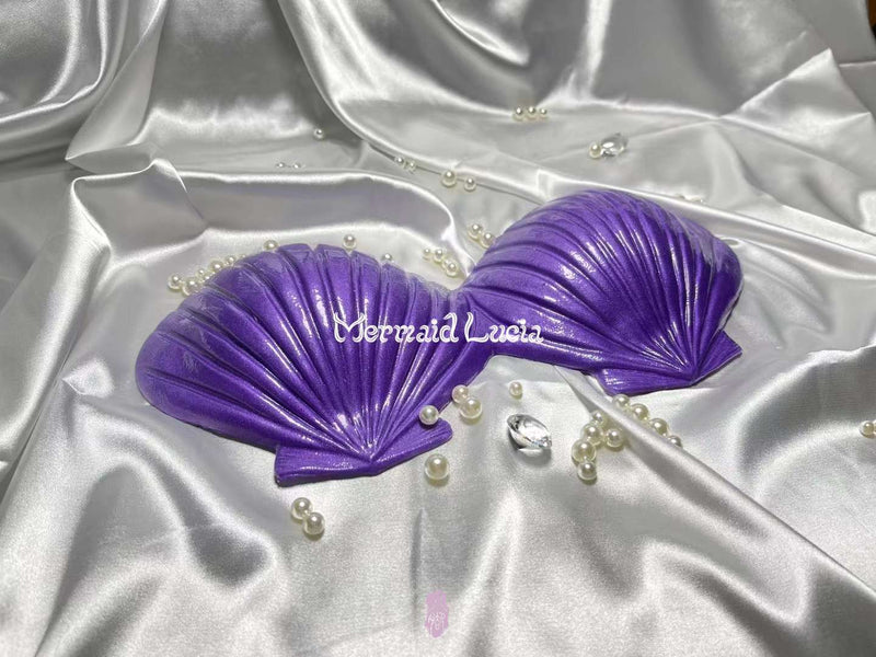 Mermaid Silicone Shell Bra Style 4 Little Mermaid Top Costume - Mermaid  Lucia Patent Protected