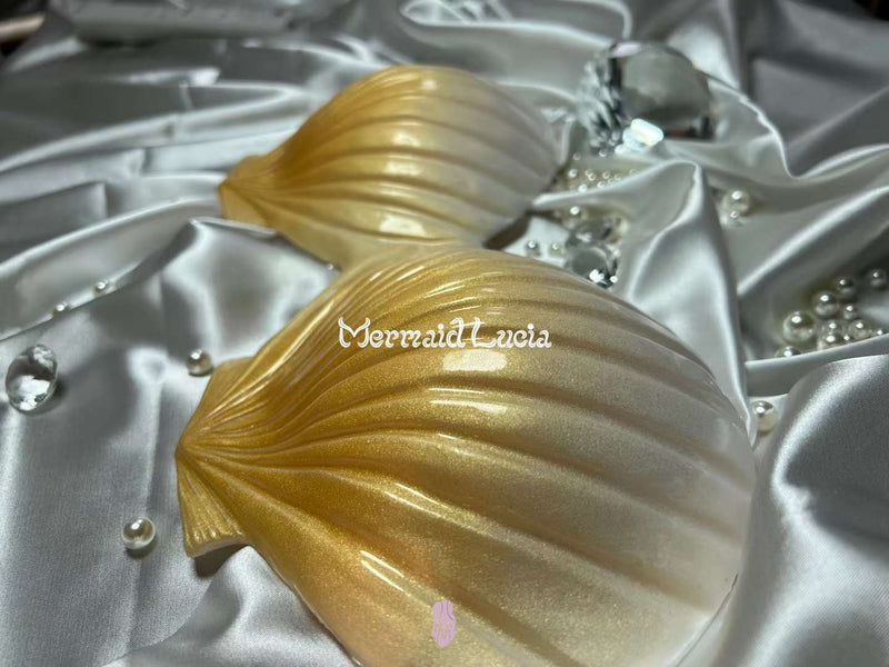 Mermaid Silicone Shell Bra Style 4 Little Mermaid Top Costume - Mermai
