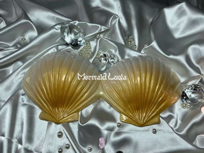 Mermaid clam shell bra | Poster